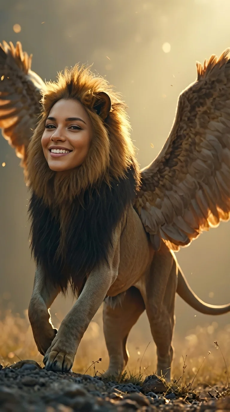 AI face swap generated art image 1