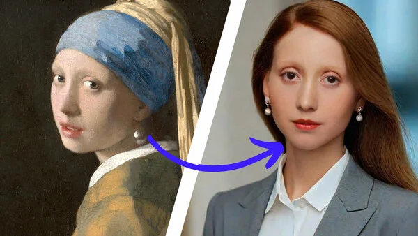 AI celebrity face swap tool image